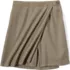 Women's Solid A Line Tab Skort Top of Knee, alternative image