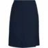 Women's Solid A Line Tab Skort Top of Knee, Front
