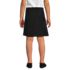 School Uniform Girls Solid A Line Tab Skort Top of Knee, Back