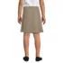 School Uniform Girls Solid A Line Tab Skort Top of Knee, Back