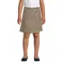 School Uniform Girls Solid A Line Tab Skort Top of Knee, Front