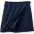 Girls Solid A Line Tab Skort Top of Knee, alternative image