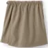 School Uniform Girls Solid A Line Tab Skort Top of Knee, Back
