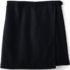 School Uniform Girls Solid A Line Tab Skort Top of Knee, Front