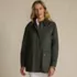 Women's Waxed Cotton Barn Coat, Front