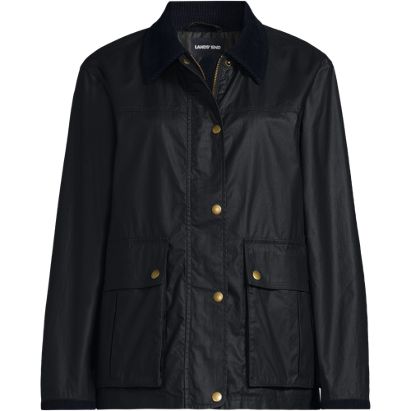Women's Waxed Cotton Barn Jacket - image 3