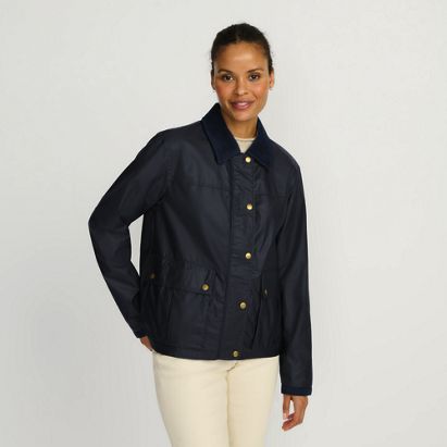 Women's Waxed Cotton Barn Jacket - image 2