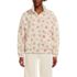 Women's Sherpa Fleece Snap Neck Pullover, Front