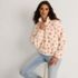 Women's Sherpa Fleece Snap Neck Pullover, alternative image