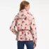 Women's Print Squall Packable Rain Jacket, Back