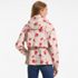 Women's Print Squall Packable Rain Jacket, Back
