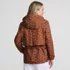 Women's Print Squall Packable Rain Jacket, Back
