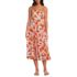 Women's Cotton Voile Pleated Midi Dress, Front
