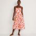 Women's Cotton Voile Pleated Midi Dress, alternative image