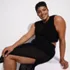 Women's Plus Size Cotton Viscose Open Knit Sleeveless Scoop Neck Top Cover Up, alternative image