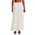 Women's Cotton Gauze Maxi Swim Cover-up Skirt, Back