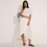 Women's Cotton Gauze Maxi Swim Cover-up Skirt, alternative image