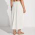 Women's Plus Size Cotton Gauze Maxi Swim Cover-up Skirt, Back