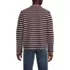 Men's Long Sleeve Textured Cotton Crewneck Sweater, Back
