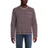 Men's Long Sleeve Textured Cotton Crewneck Sweater, Front