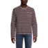 Men's Long Sleeve Textured Cotton Crewneck Sweater, Front