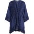 Women's Cotton Eyelet Tie Kimono Cover-Up, Front