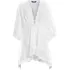 Women's Cotton Eyelet Tie Kimono Cover-Up, Front