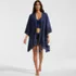 Women's Cotton Eyelet Tie Kimono Cover-Up, alternative image