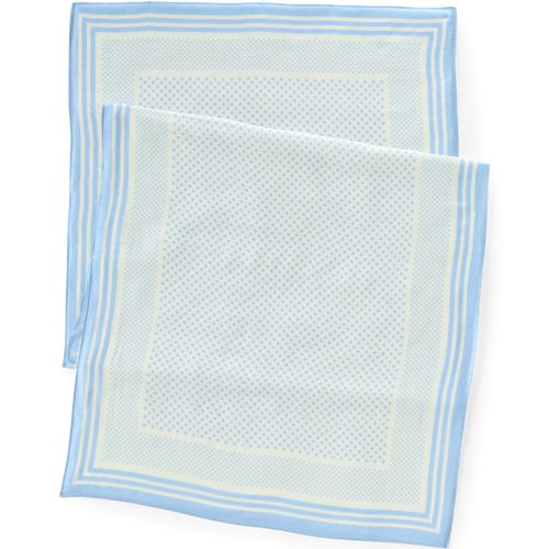  Lands' End Fließender Schal, Damen, Größe:null Regular, Blau, Viskose, By Lands' End 