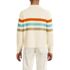 Men's Long Sleeve Cotton Rugby Sweater Polo, Back