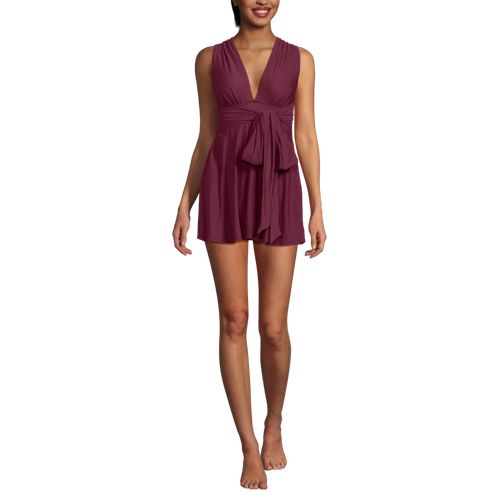 Women's SlenderSuit Multi Way Swim Dress One Piece Swimsuit, alternative image