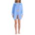Women's Oversized Gauze Button Front Cover-Up Shirt, alternative image