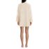 Women's Oversized Gauze Button Front Cover-Up Shirt, Back