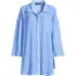 Women's Oversized Gauze Button Front Cover-Up Shirt, Front