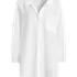 Women's Oversized Gauze Button Front Cover-Up Shirt, Front