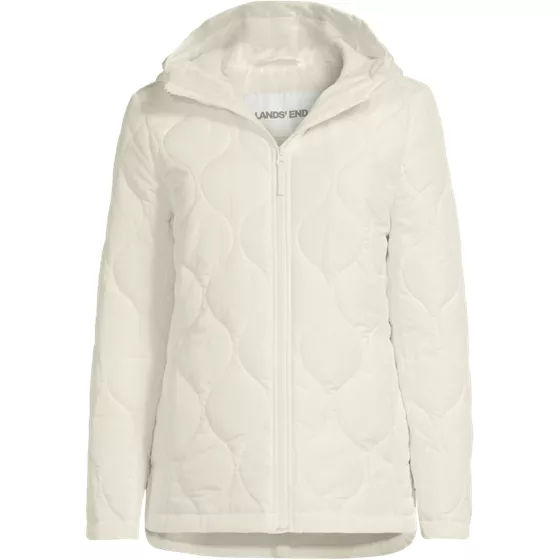 Plus Size FeatherFree Quilted Insulated Jacket - primary