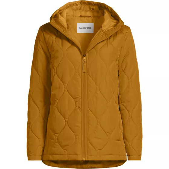 Plus Size FeatherFree Quilted Insulated Jacket - primary
