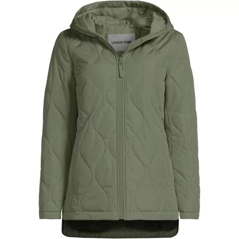 Tall FeatherFree Onion Quilted Insulated Jacket, Front