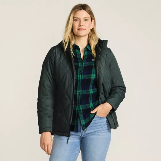 Tall FeatherFree Onion Quilted Insulated Jacket - primary