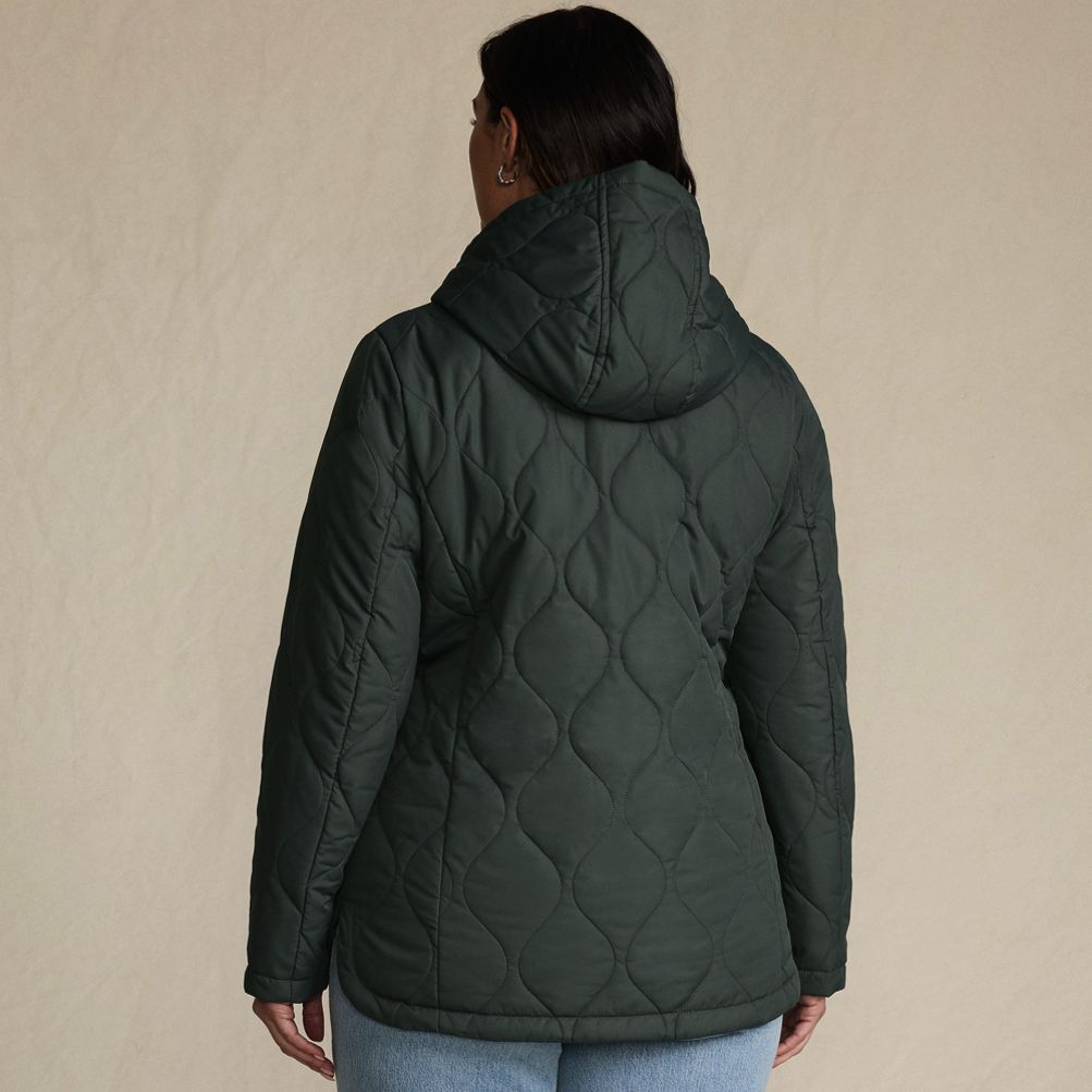ジャケット・アウター RAINMAKERZEN GARDEN QUILTED HOODED COAT RAINMAKERZEN GARDEN QUILTED HOODED COAT