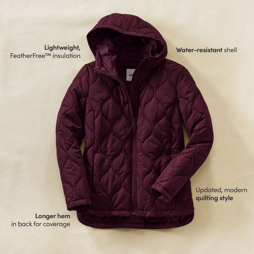 FeatherFree Quilted Insulated Jacket | Lands' End