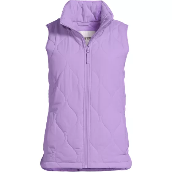 Plus Size FeatherFree Quilted Insulated Vest - primary