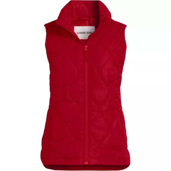 Plus Size FeatherFree Quilted Insulated Vest - primary