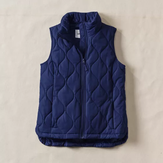 School Uniform Women's FeatherFree Quilted Insulated Vest - primary