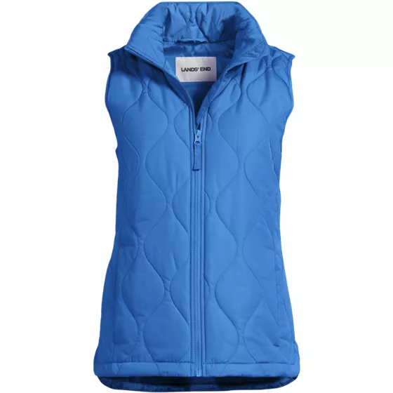 Plus Size FeatherFree Quilted Insulated Vest - primary