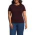 Women's Plus Size Short Sleeve Cooling Crew Neck T-Shirt, Front