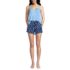 Women's Cooling 3 Piece Pajama Set - Long Sleeve Top Cami and Shorts, alternative image