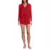Women's Cooling 3 Piece Pajama Set - Long Sleeve Top Cami and Shorts, alternative image