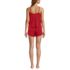Women's Cooling 3 Piece Pajama Set - Long Sleeve Top Cami and Shorts, alternative image