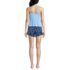 Women's Cooling 3 Piece Pajama Set - Long Sleeve Top Cami and Shorts, alternative image